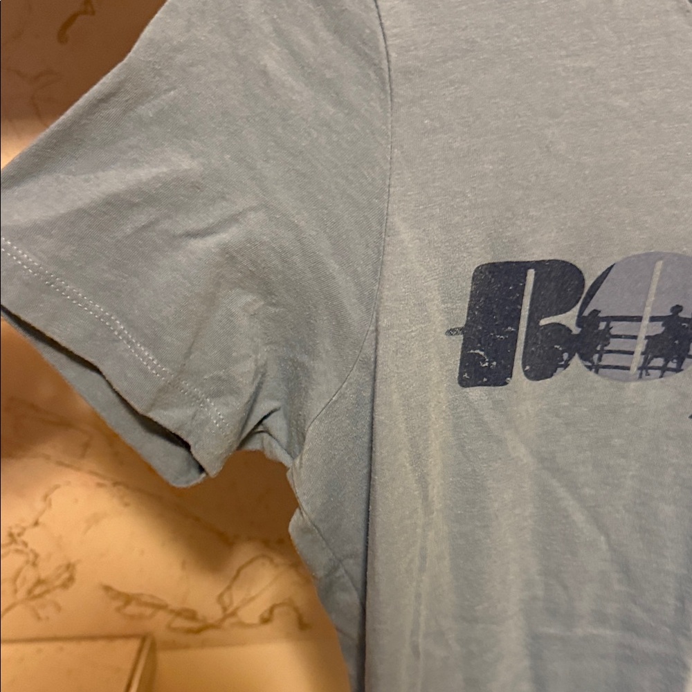 Ariat Men's Light Blue “Rodeo Time” T - Picture 4 of 5